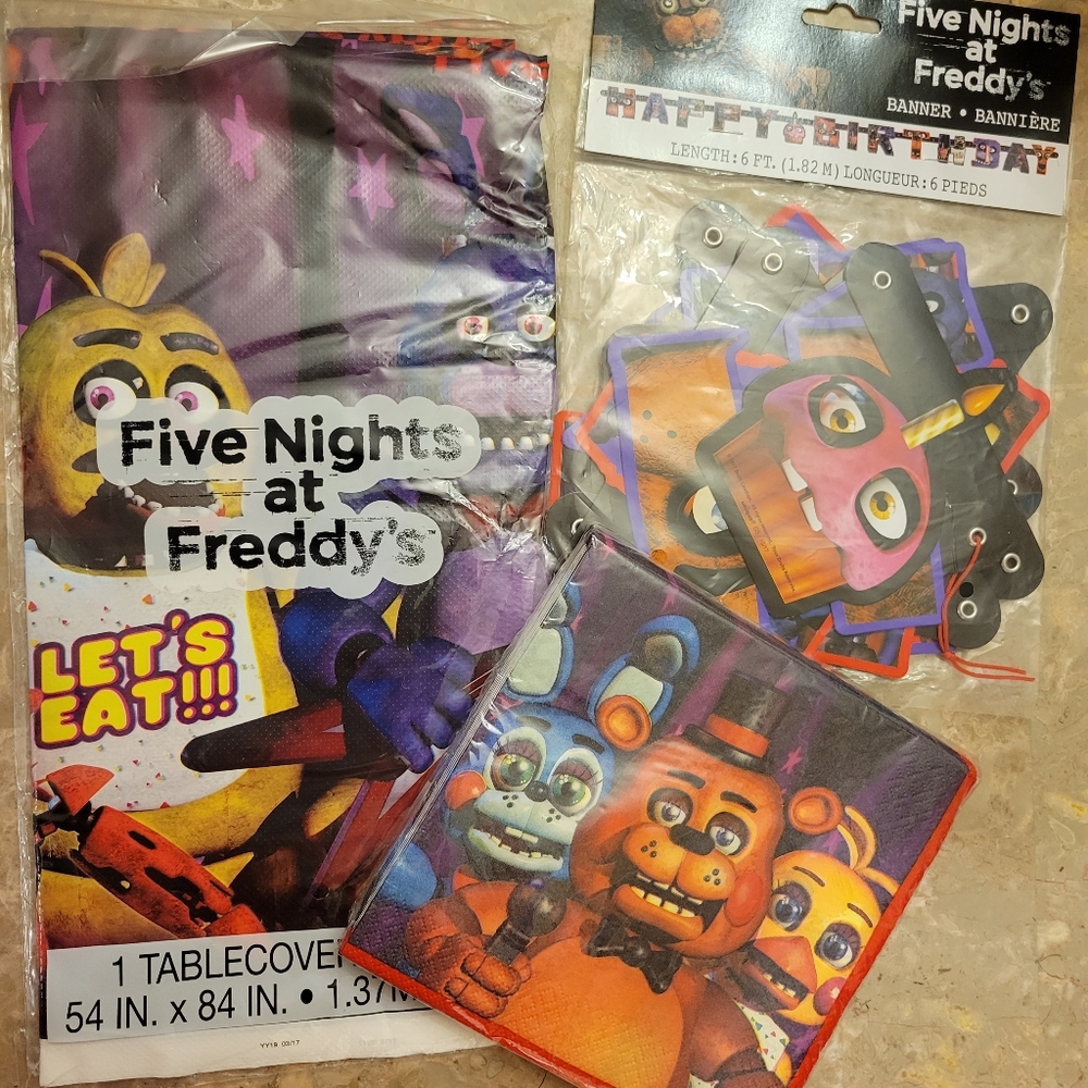 FNAF Party Supplies